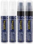 Securit SMA820-V4-BW Kreidemarker Waterproof Large, Schwarz/Wei&szlig;, 1 st&uuml;ck (4er