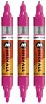 Molotow One4All Acrylic Twin Marker (Strichst&auml;rke 1,5 mm und 4 mm, hochdeckend...