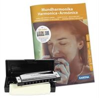 Cascha Blues Mundharmonika C-Dur Anf&auml;nger & Fortgeschrittene lern Set I...