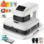 VEVOR automatische Hitzepresse (38 x 38 cm) T-Shirt-Presse mit automatischer Freigabe