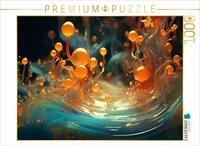 CALVENDO Puzzle Mikropilze - organische Formen als abstrakte Kunst | 1000 Teile