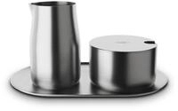 alfi MILK AND SUGAR SET,matt, hochwertiges Edelstahl-Milch- und Zuckerset, stilvolles