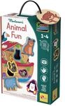 Lisciani - Montessori Holz-Steckspiel Noahs Arche - Lernspiel ab 2 Jahren - 3D...