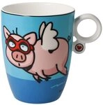 K&uuml;nstlertasse Ed Heck When Pigs Fly - Pop Art