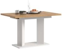 xonox.home &ndash; Esstisch Gustav 120-160x76x80 cm in Artisan Eiche Nachbildung und