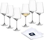 LEONARDO HOME Wei&szlig;weingl&auml;ser PUCCINI (6er Set) inkl. Poliertuch &bull; Kratzfeste