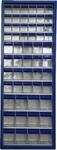 h&uuml;nersdorff MultiStore Magazin-Schrank 56, enzianblau, 66,5 x 180,0 cm
