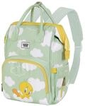 Tweety Clouds-Mommy Rucksack, Gr&uuml;n