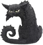 Nemesis Now Spite Dekofigur Hexenkatze gro&szlig;, 25,5 cm, Schwarz