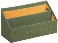 Rhodia 194608C - Briefablage 25x10x14cm, aus Kunstleder, elegant und praktisch, 1