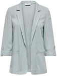 ONLY Damen Onlsiesta 3/4 Open Linen Bl Blazer TLR, Abyss, 36