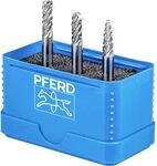 PFERD HM-Fr&auml;sstift-Set, 3-teilig, Zahnung ALLROUND, Schaft-&oslash; 6 mm,...