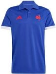 adidas Herren France Rugby Home Supporters Replica Polo Kurz&auml;rmelig (1er Pack)