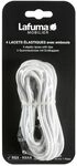 Lafuma Mobilier Elastische Schn&uuml;rsenkel mit Endkappen f&uuml;r RSX/RSXA, Set mit 4