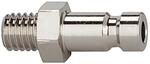 RIEGLER 156260-243.09/6-ES-E Nippel f&uuml;r Kupplungen NW 2,7, Edelstahl 1.4305,...