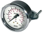 RIEGLER 101916-110.75 Standardmano, Dreikantfrontring, G 1/8 hinten, 0-6,0 bar,...