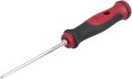 Stemmeisen mit rot-schwarzem 2K-Griff, 4mm, Stubai Profi Stechbeitel zur pr&auml;zisen