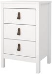 Madrid Nightstand 3 Drawers