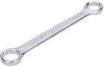 SW-Stahl 01311L Doppelringschl&uuml;ssel 17 x 19 mm flach I gerade Ausf&uuml;hrung I 12-kant