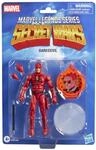 Marvel Legends Series Secret Wars Daredevil, Retro Marvel Comics Action-Figur...