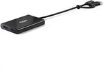 Club3D CSV-1475 USB Typ-C (mit USB Typ-A Adapter) auf dualen HDMI (4K60Hz) Video