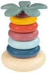 Smoby Little Stehauf-Ringpyramide - Stapelspiel mit 5 bunten Ringen &...