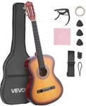 VEVOR Konzertgitarre, 960 mm, Holz-Klassikgitarren-Starter-Set f&uuml;r Anf&auml;nger, mit