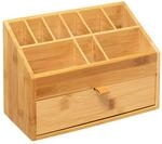 5five - organizer 1 schublade bambus lederriemen