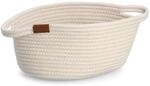 Zeller 14436 Aufbewahrungskorb, Baumwolle/Polyester, Natur, ca. 29 x 21 x 14,5...