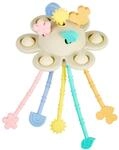 Nattou Silikon Montessori Baby - 6-12 - 18 Monate - Sensorik Spielzeug -