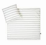 Julius Z&ouml;llner Bettw&auml;sche Organic Stripes, Gr. 80x80 und 35x40 cm, Babybettw&auml;sche,