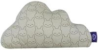 Tr&auml;umeland GmbH Kuschelkissen Wolke Kuschelhase gr&uuml;n, 36 x 21 x 12 cm