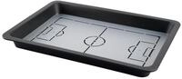 Zenker Pflaumenkuchenblech mit Fu&szlig;ballfeld-Schablone &ndash; Premium Backform f&uuml;r