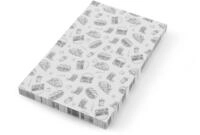 HENDI Deli Papier, 500 Bl&auml;tter, f&uuml;r Lebensmittel, fettdicht, &ouml;lbest&auml;ndig,
