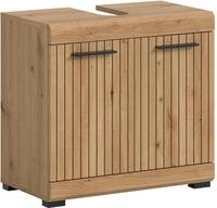 xonox.home - Waschbeckenunterschrank Scout 60x56x34 cm in Artisan Eiche und...