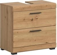 xonox.home &ndash; Waschbeckenunterschrank Scout 60x56x34 cm in Artisan & Schwarz...