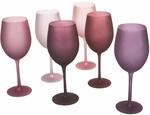 Villa d'Este Home Tivoli Happy Hour Provence Set mit 6 frostierten Gl&auml;sern, 550 ml