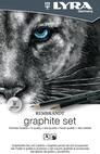 LYRA Rembrandt Graphit-Set, 4B, B, HB, F, 8B, 6B