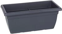 Dehner Blumenkasten, ca. 100 x 45 x 40 cm, Kunststoff, anthrazit