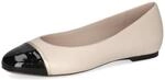 CAPRICE Ballerina 9-22107-46 metallic G-Weite