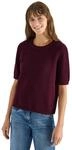 Cecil Kurzarm Pullover mit Struktur