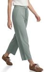 Street One High Waist Wide Leg Hose im Loose Fit Dark Mint Green 34