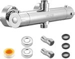 VEVOR Duscharmatur mit Thermostat Brausemischer Duschhahn mit 38 &deg;C