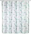 WENKO Duschvorhang Pioppo, 180 x 200 cm, Vorhang aus 100% Polyester mit...