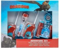 Dragons - Adventureset 5 tlg. bestehend aus: Walkie Talkies (Batterie 2x 9V nicht