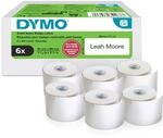 DYMO Original LabelWriter Etiketten f&uuml;r kleine Namensschilder | 41 mm x 89 mm...