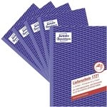 AVERY Zweckform 1721-5 Lieferschein mit Empfangsschein (A5, 3x40 Blatt,