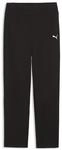 PUMA M&auml;dchen ESS Elevated High Waist Straight Leg Rib Pants G 176, Black