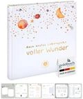 goldbuch 15 498 Babyalbum voller Wunder im Weltraum-Design, Fotoalbum mit 58 wei&szlig;en