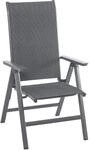 Dehner Klappsessel Cleveland, ca. 108 x 68.5 x 60, Aluminium, grau